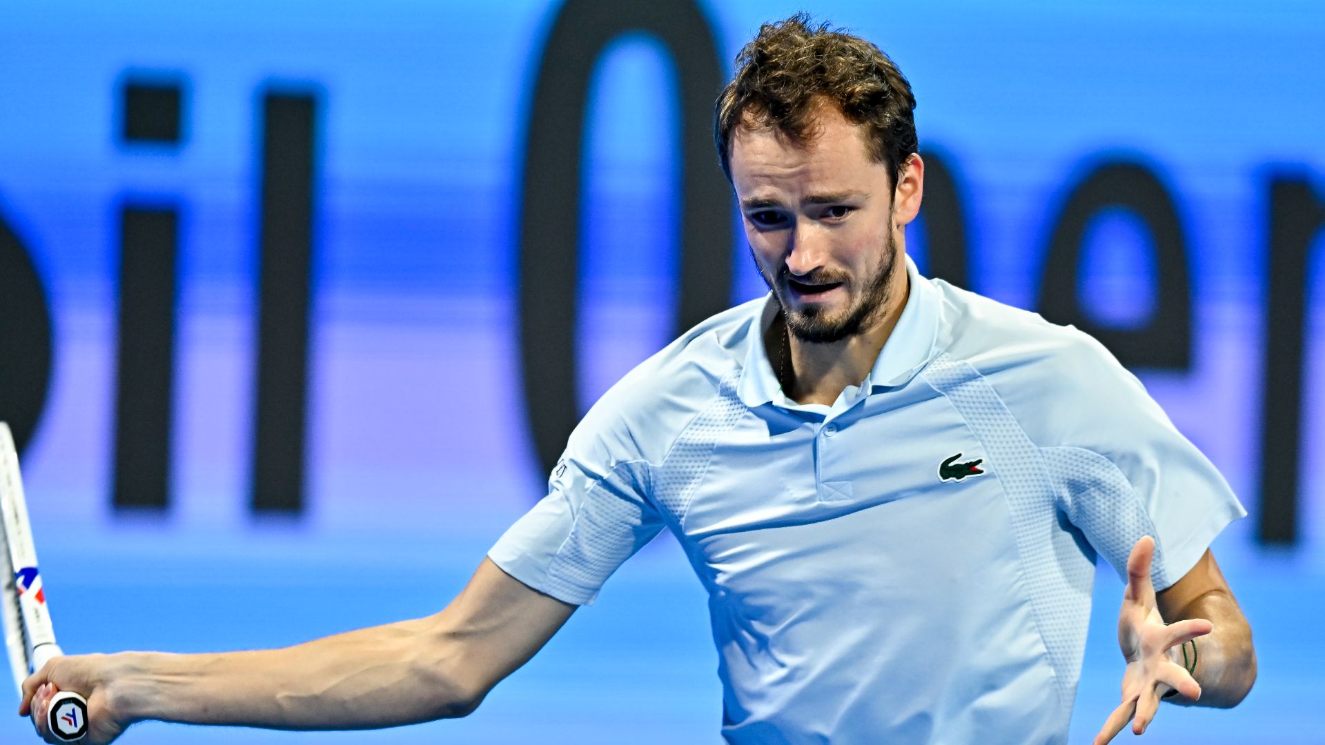 Medvedev relies on 'pure reflexes' to reach third straight Dubai quarter-final