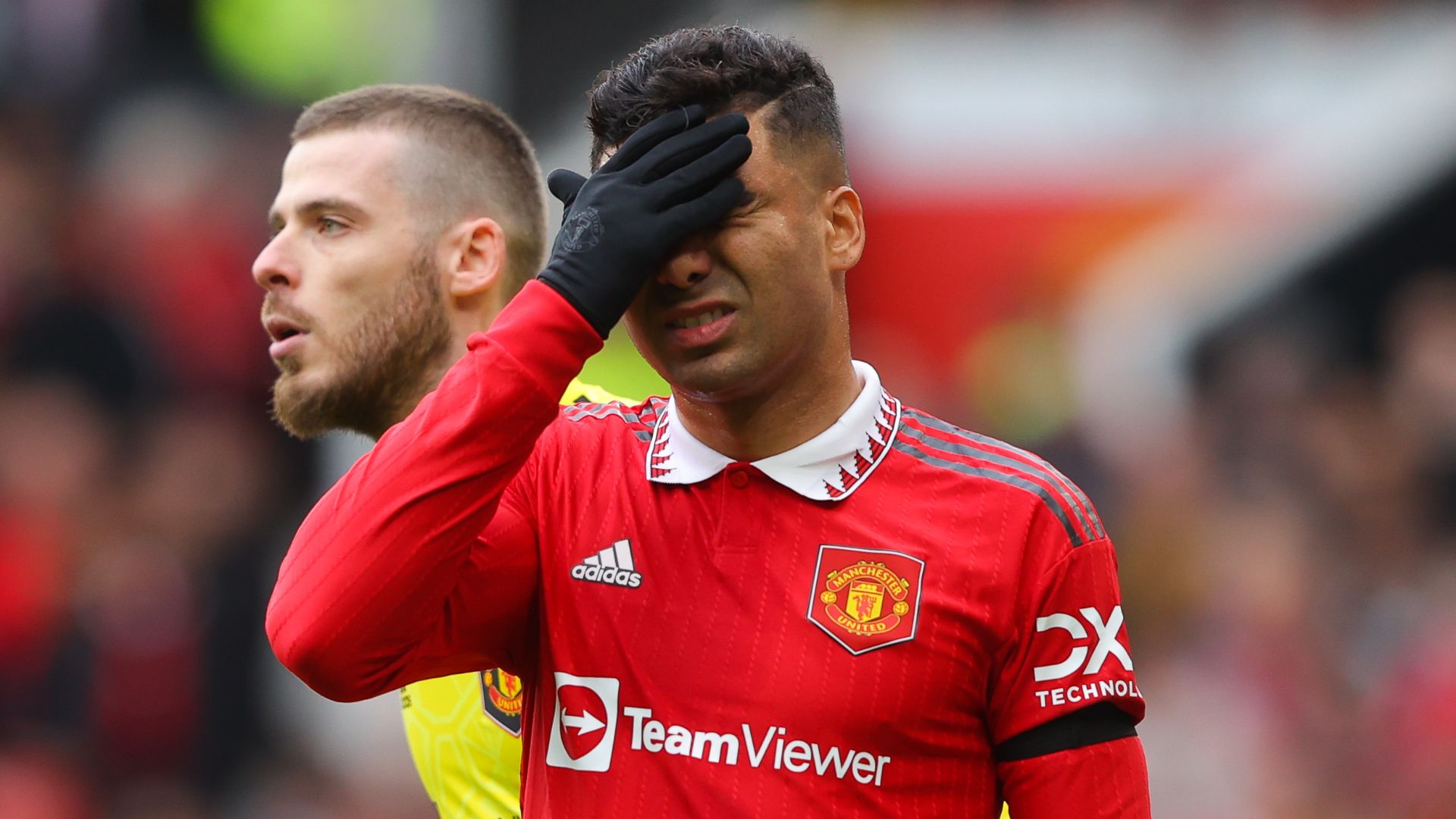 Casemiro was sent off again on Sunday