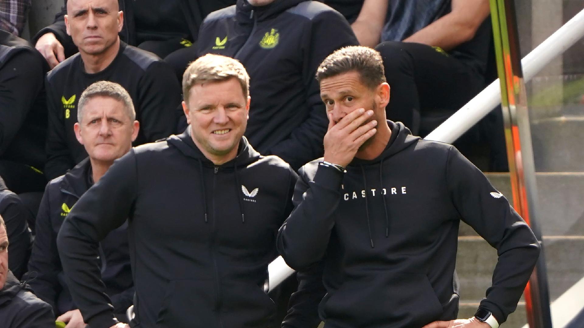 Eddie Howe grateful to Newcastle hierarchy for support through tough spell