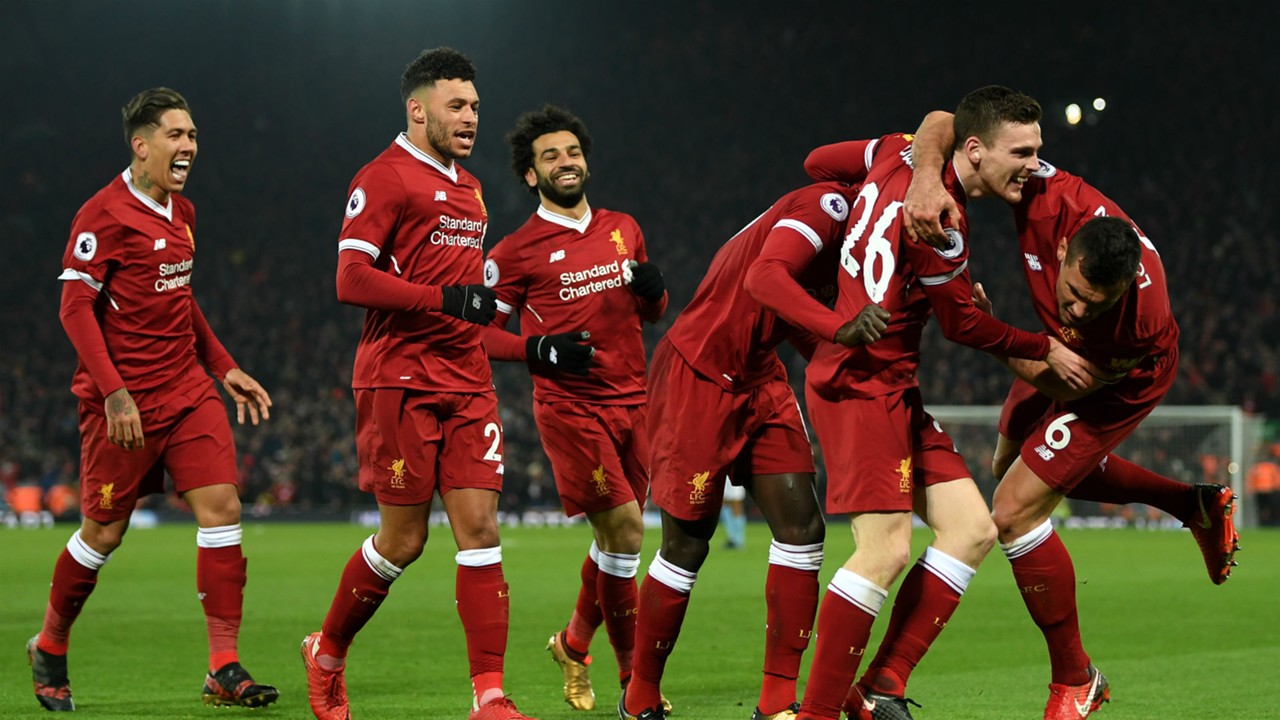 Liverpool V Manchester City Match Report 14 01 2018 Premier League