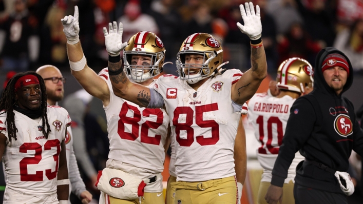 George Kittle's status for Week 2 remains up in the air