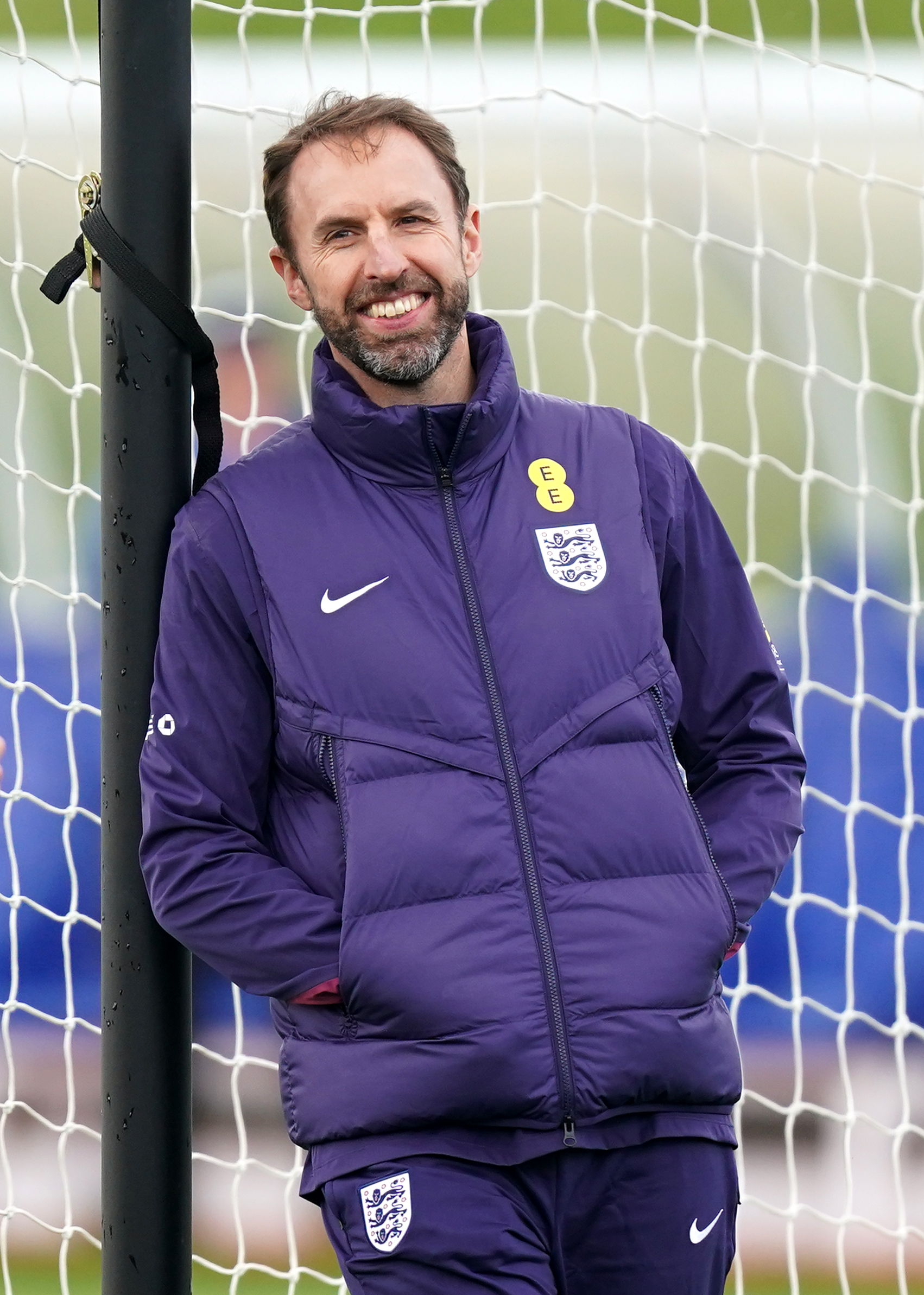 Gareth Southgate during England training