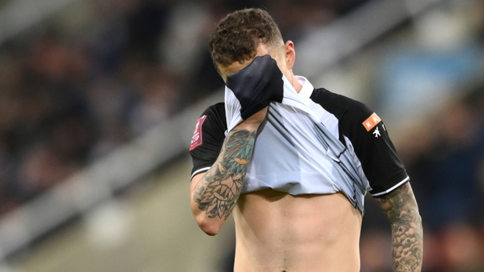 Kieran Trippier had a debut to forget as Newcastle lost to Cambridge