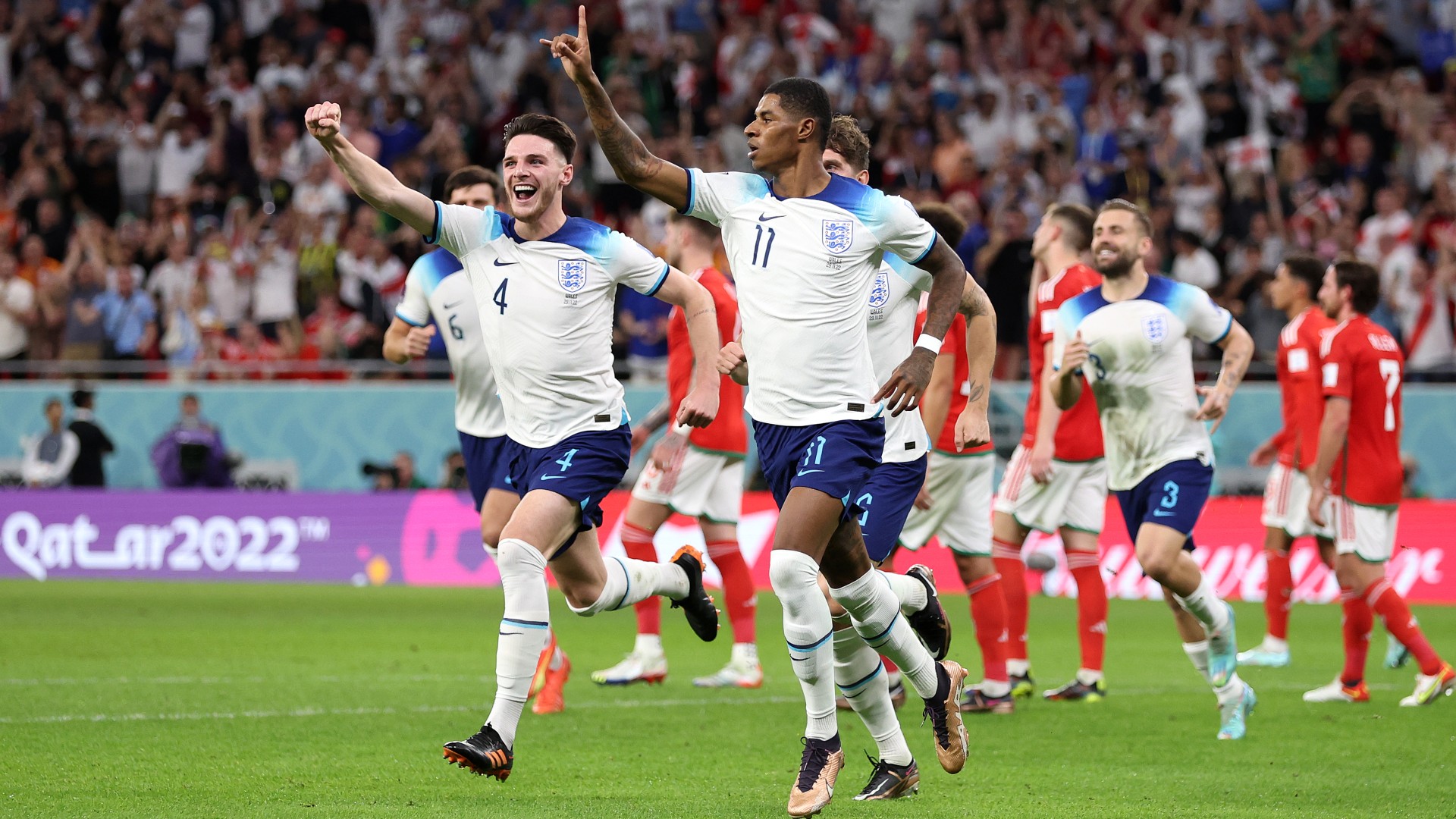 Marcus Rashford stole the show for England in a comfortable victory over Wales