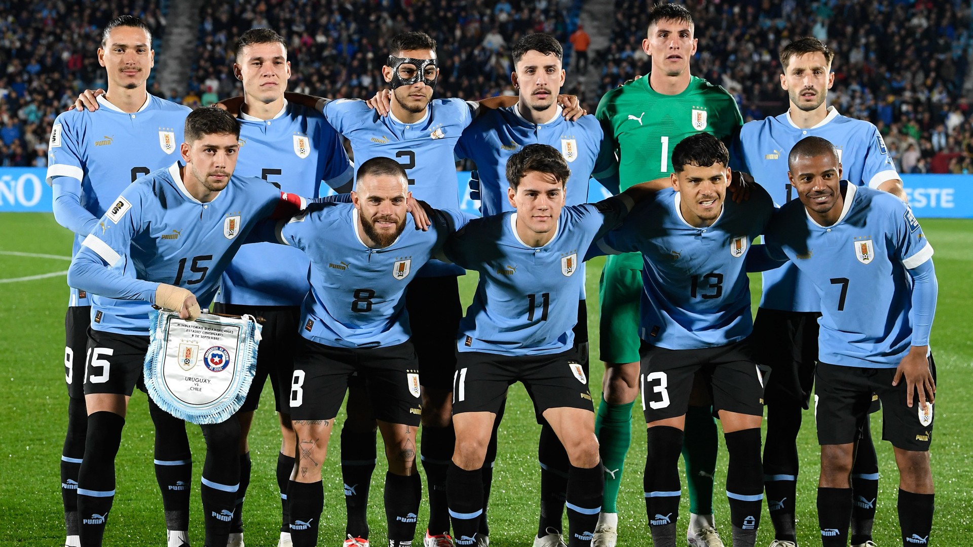 Poyet Uruguay Must Host Centenary World Cup LiveScore   Uruguay Line Up Before Their 2026 World Cup Qualifier Against Chile 1j07dgibxvcy51m7rs94bcli68 