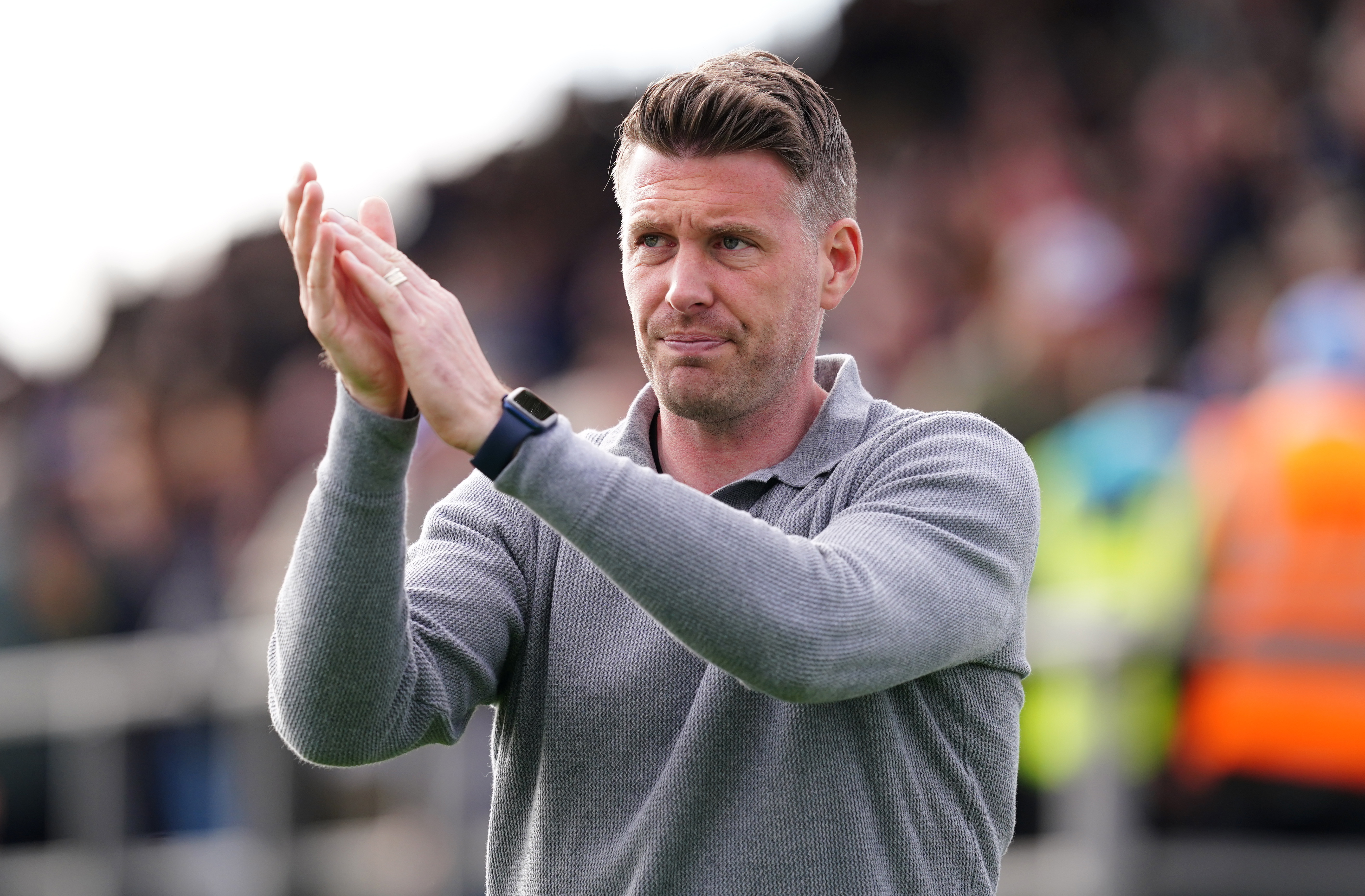 Rob Edwards in his time as Forest Green manager