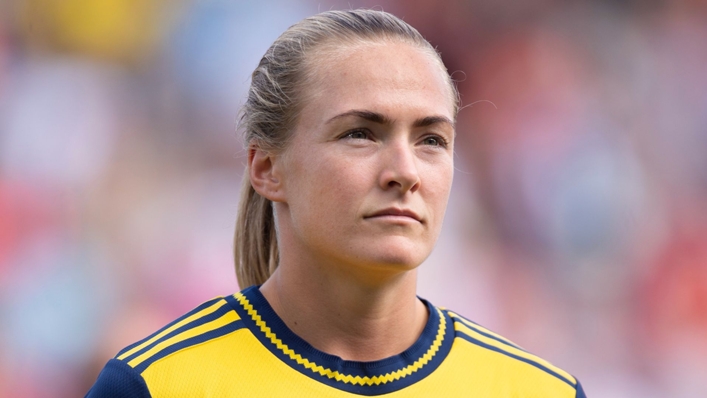 Magdalena Eriksson was left frustrated after the defeat