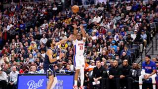 NBA: Harris helps Pistons hold off travel-weary Nuggets