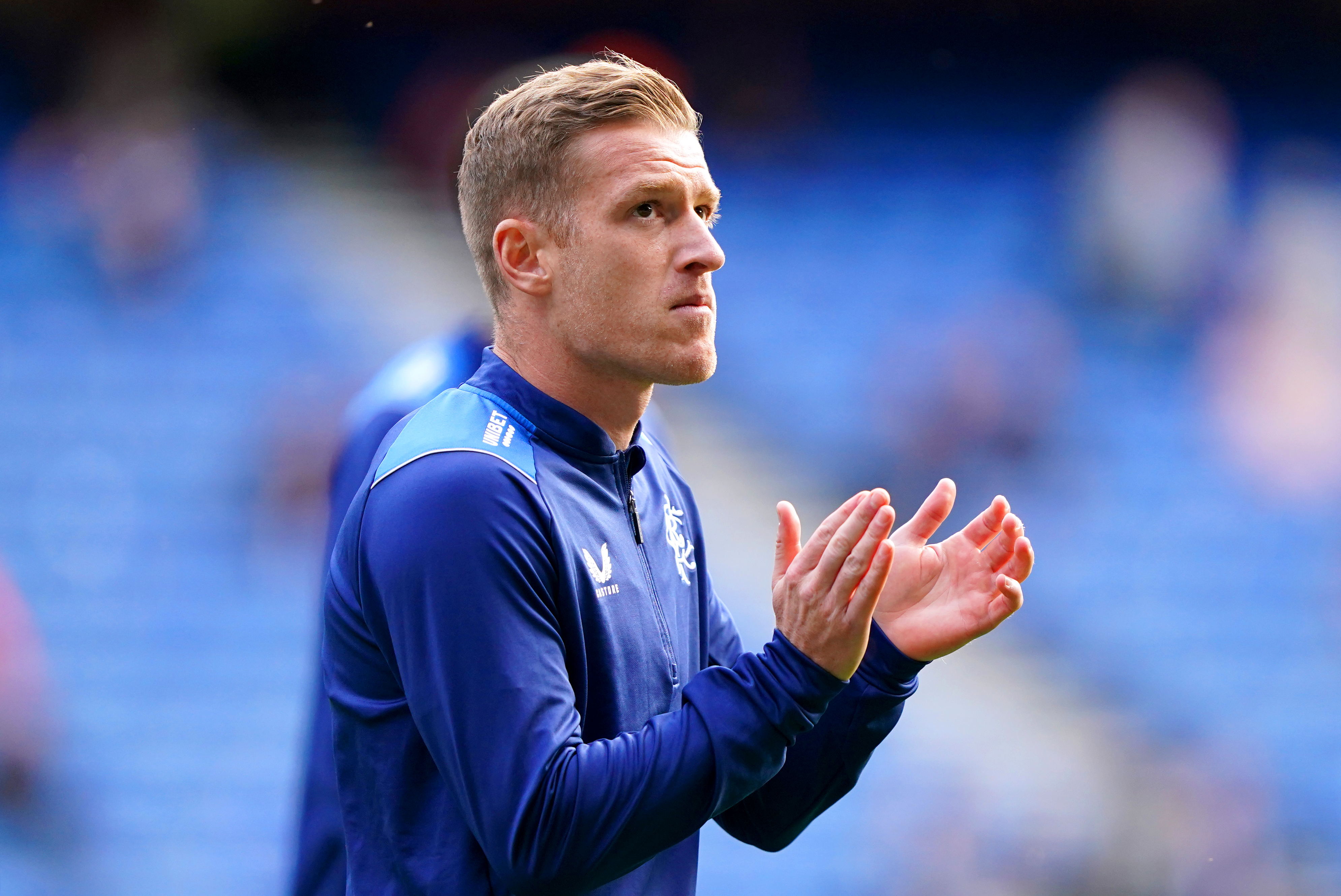 Steven Davis has become Rangers' interim manager