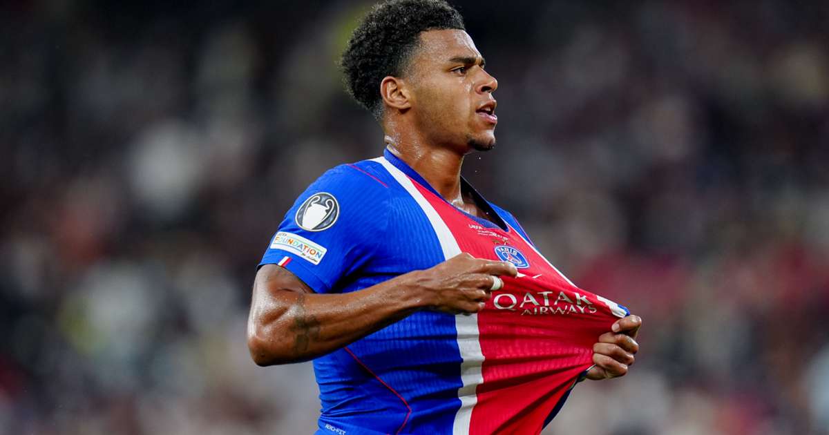 Doue decisive as PSG retain Super Cup despite Madjo's record-breaking heroics for Aston Villa