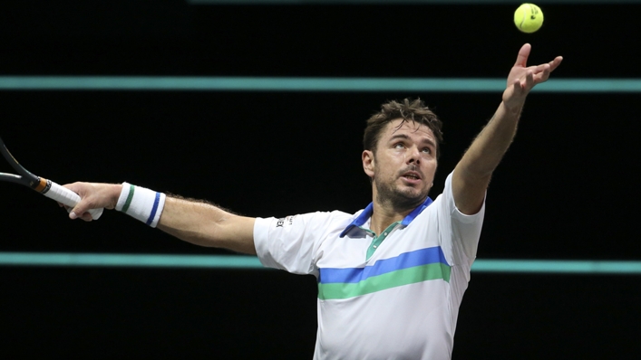 Stan Wawrinka could not complete his semi-final in Metz