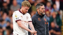 Kevin De Bruyne (left) could be out for up to four months (Mike Egerton/PA)