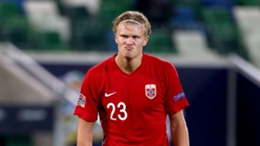 Erling Haaland’s goalscoring rate for his country is similar to the records he has set at club level (Liam McBurney/PA)