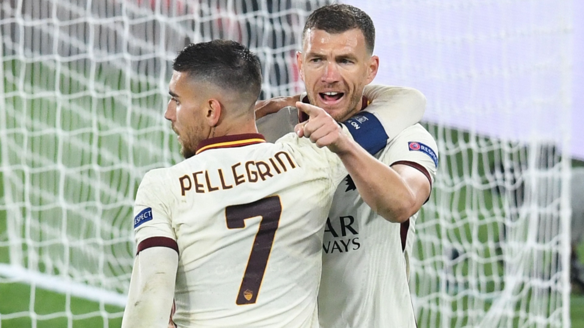 Edin Dzeko thrives playing with his back to goal, receiving passes and bringing others into play