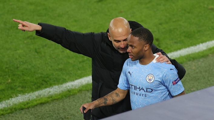 Pep Guardiola is prepared to let Raheem Sterling leave