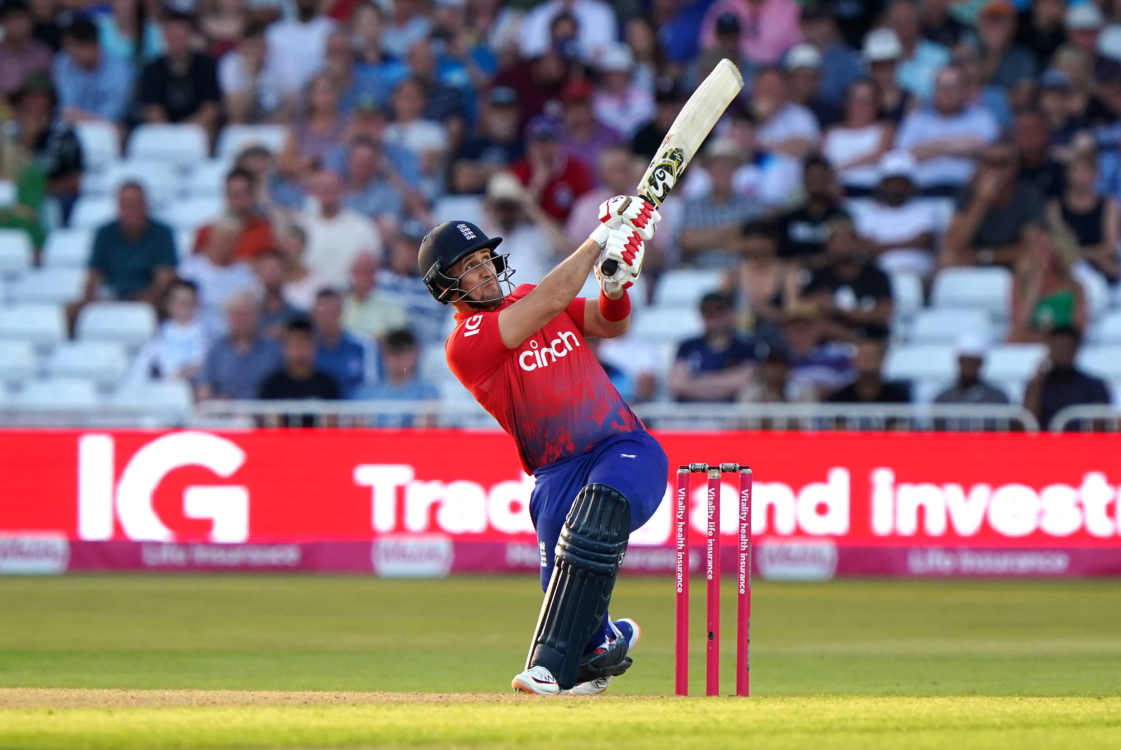 Liam Livingstone will be swinging for the fences (Tim Goode/PA)