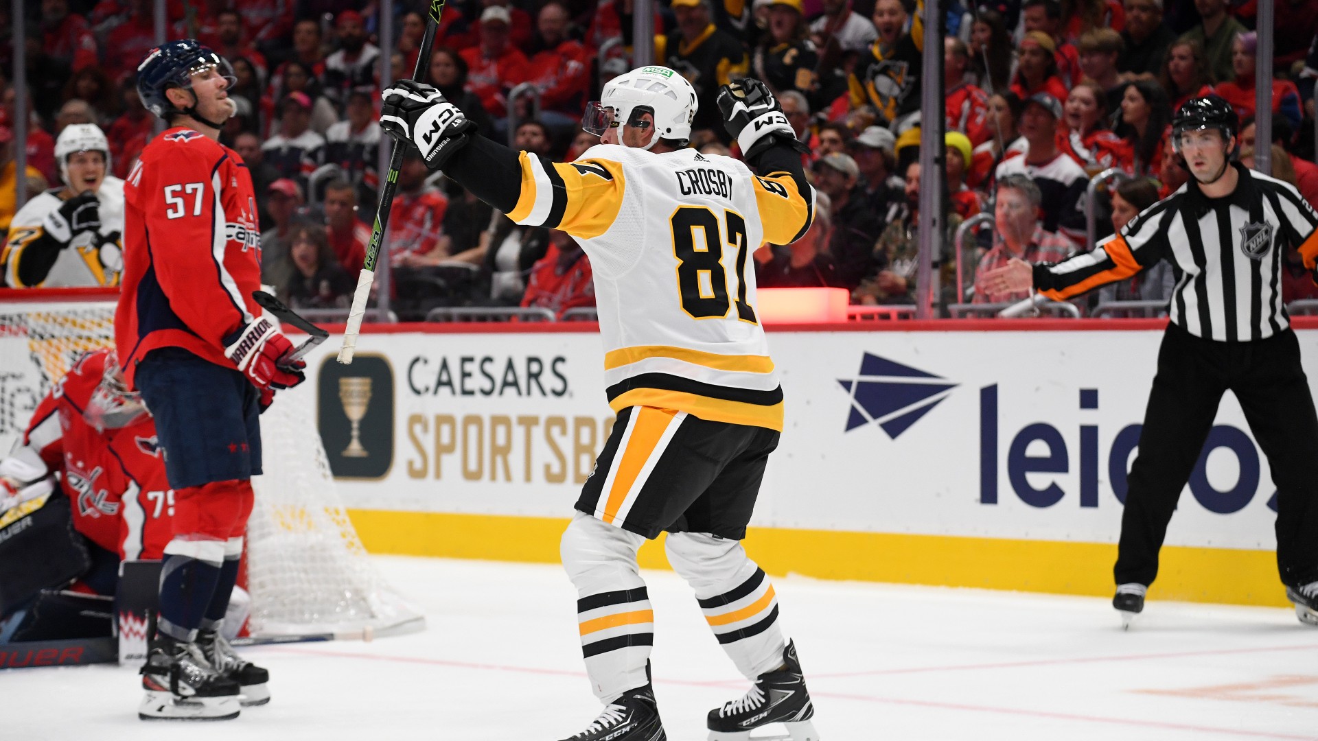 NHL: Crosby, Malkin total 6 points in Penguins' 4-0 win over Capitals
