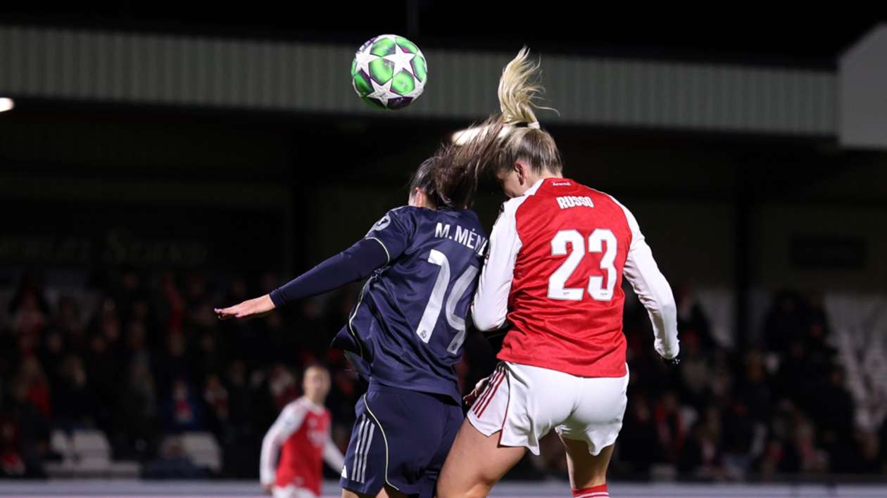 Arsenal 2-1 Real Madrid: Russo's pair of headers seal comeback win