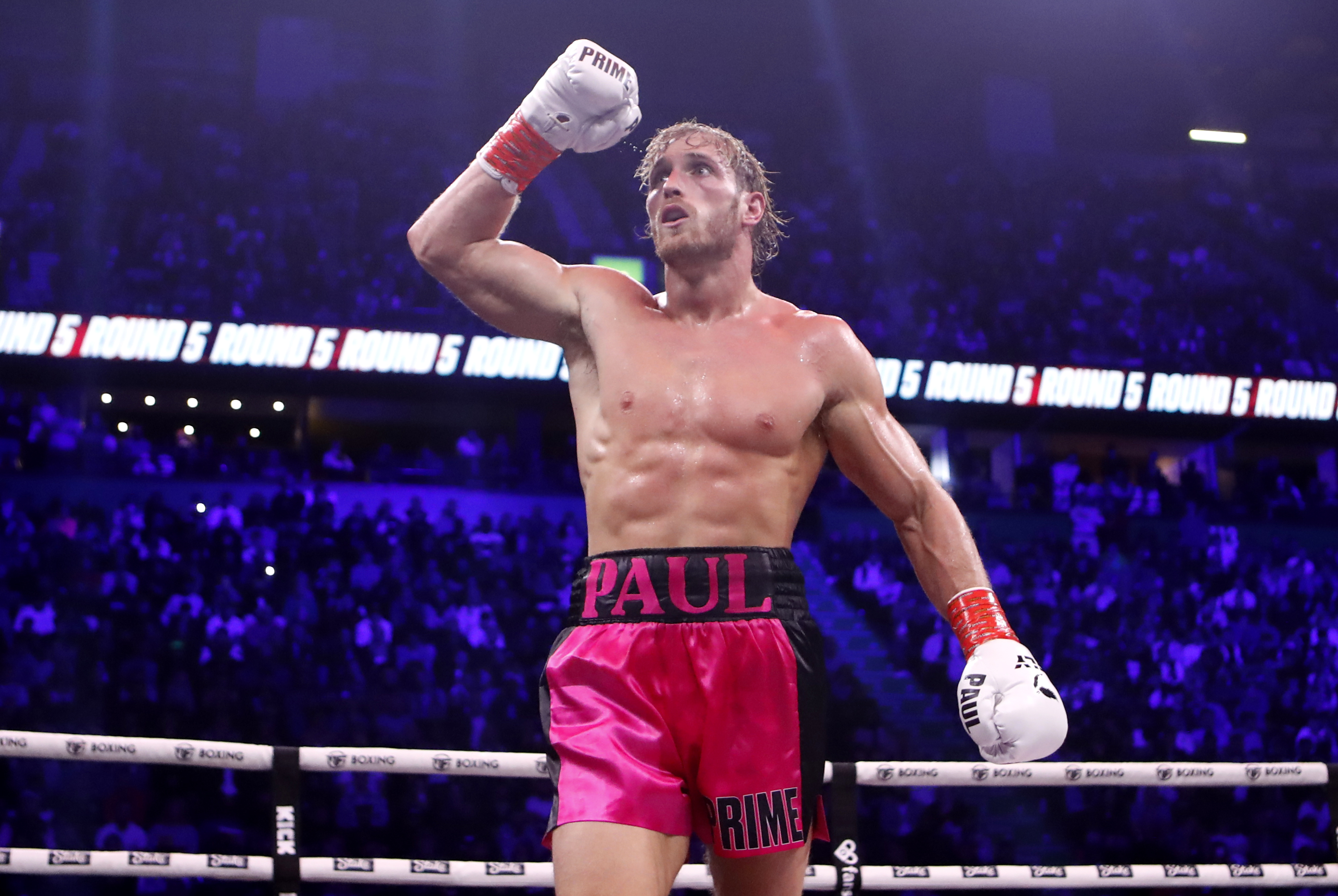 Logan Paul fought on Saturday (Will Matthews/PA)