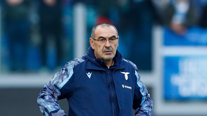 Maurizio Sarri has guided Lazio up to third in Serie A this season