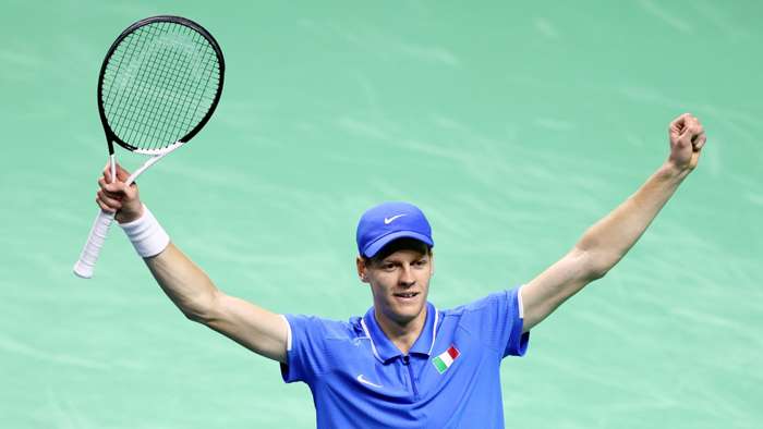 Sinner guides Italy to back-to-back Davis Cup triumphs