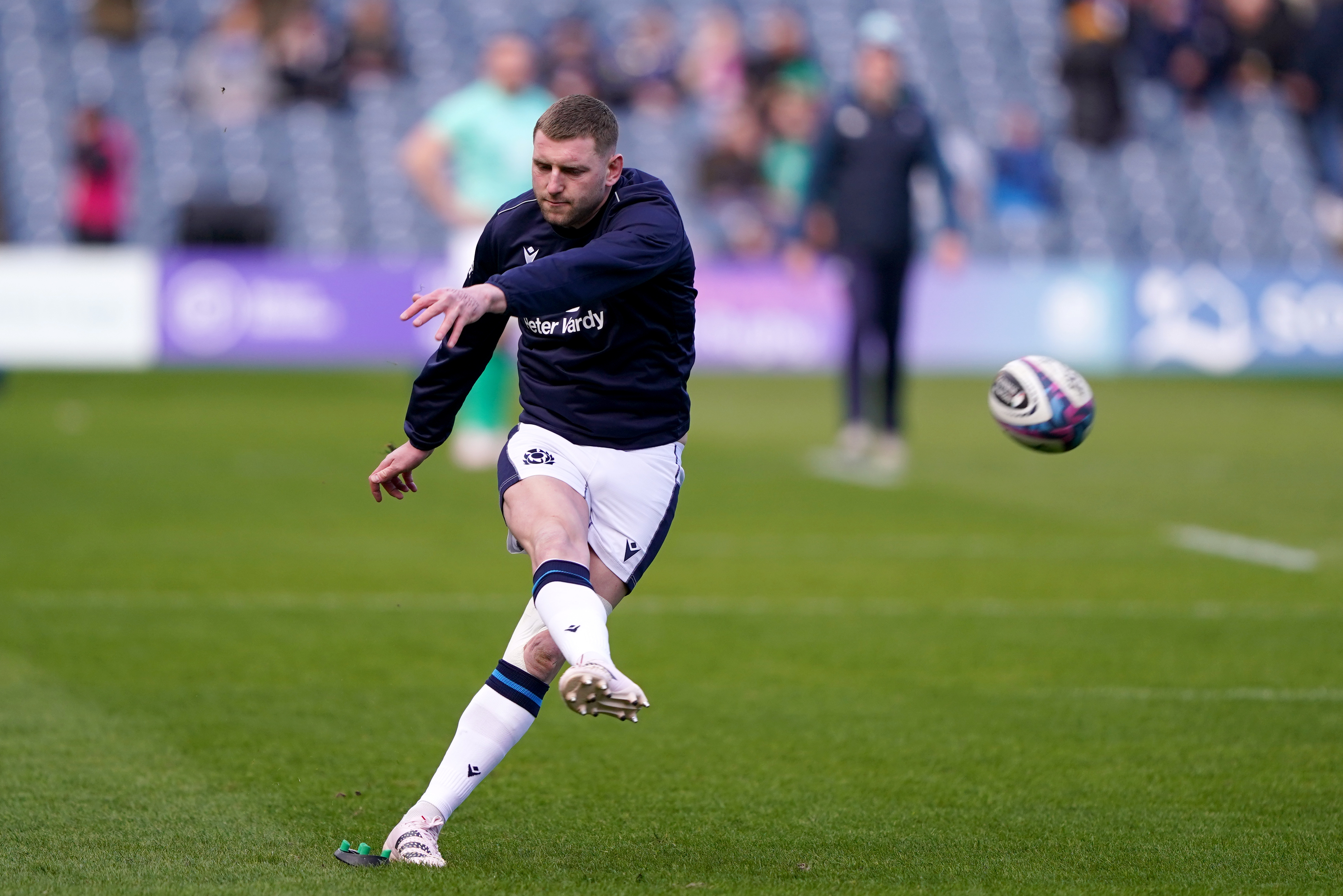 Finn Russell will lead Scotland this week