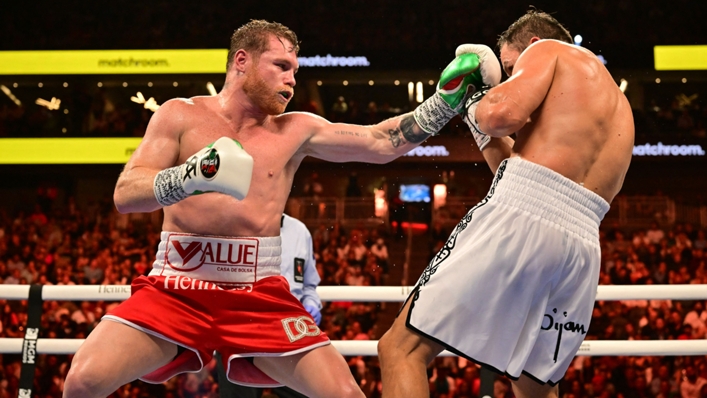 Canelo Alvarez called for a rematch with Dmitry Bivol after conquering Gennadiy Golovkin in the third fight of their trilogy