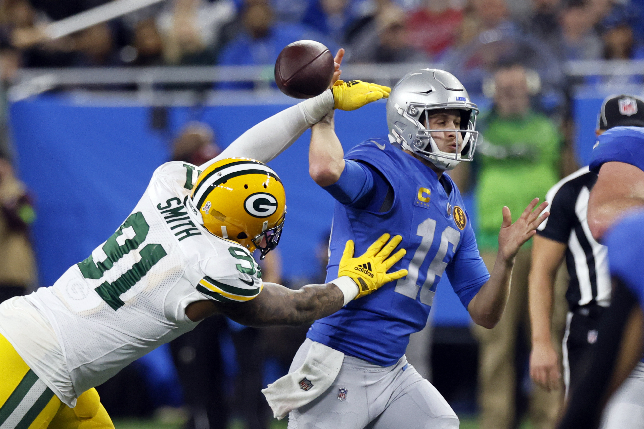 APTOPIX Packers Lions Football