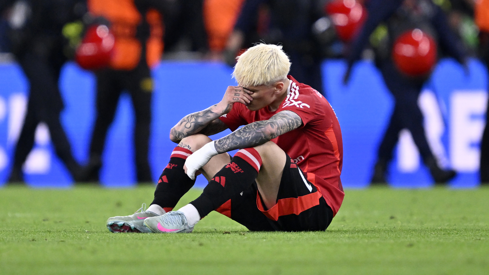 ‘I play 20 minutes’ – Garnacho fumes after Europa League final defeat