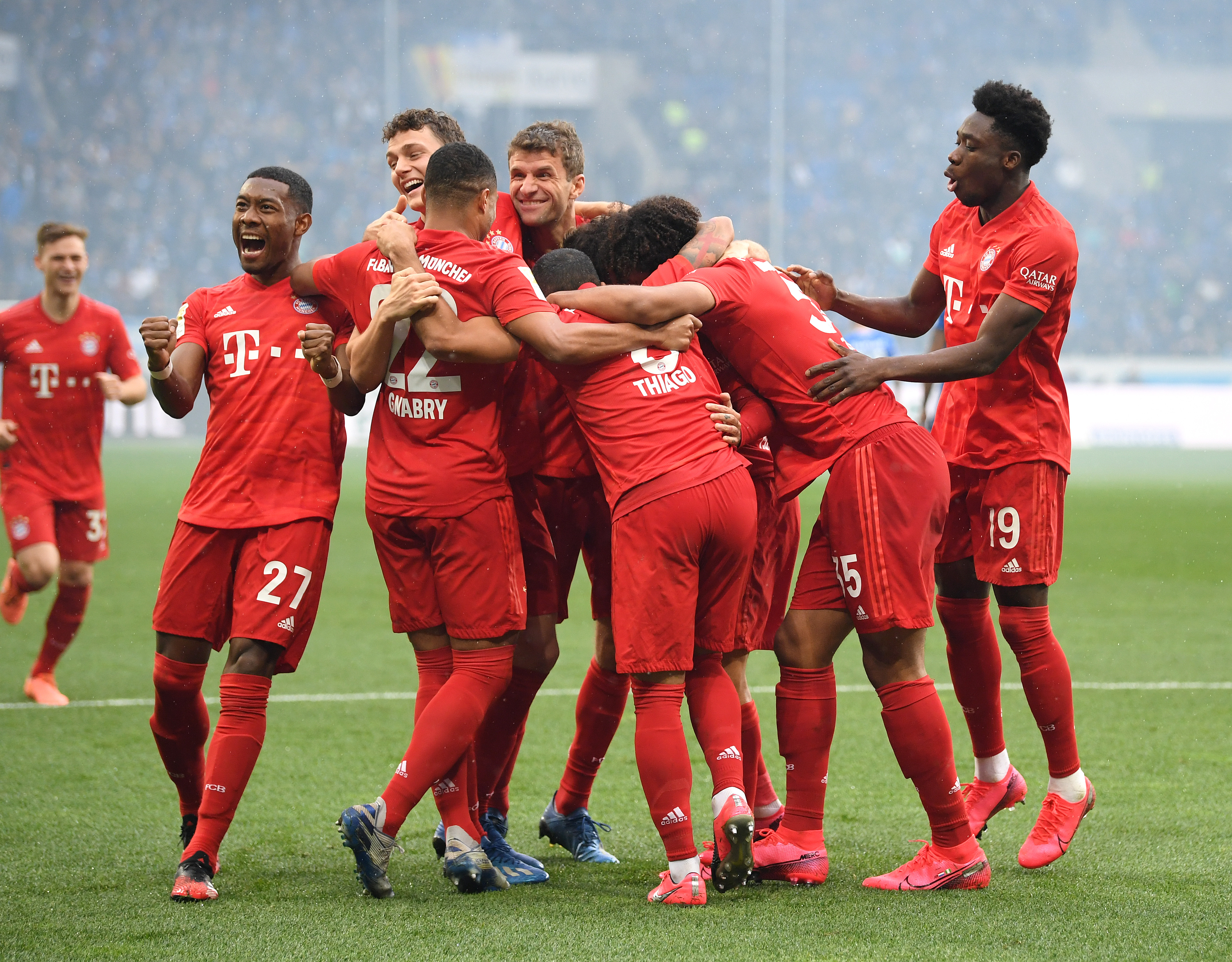 Bayern Munich march to another title in our simulation.