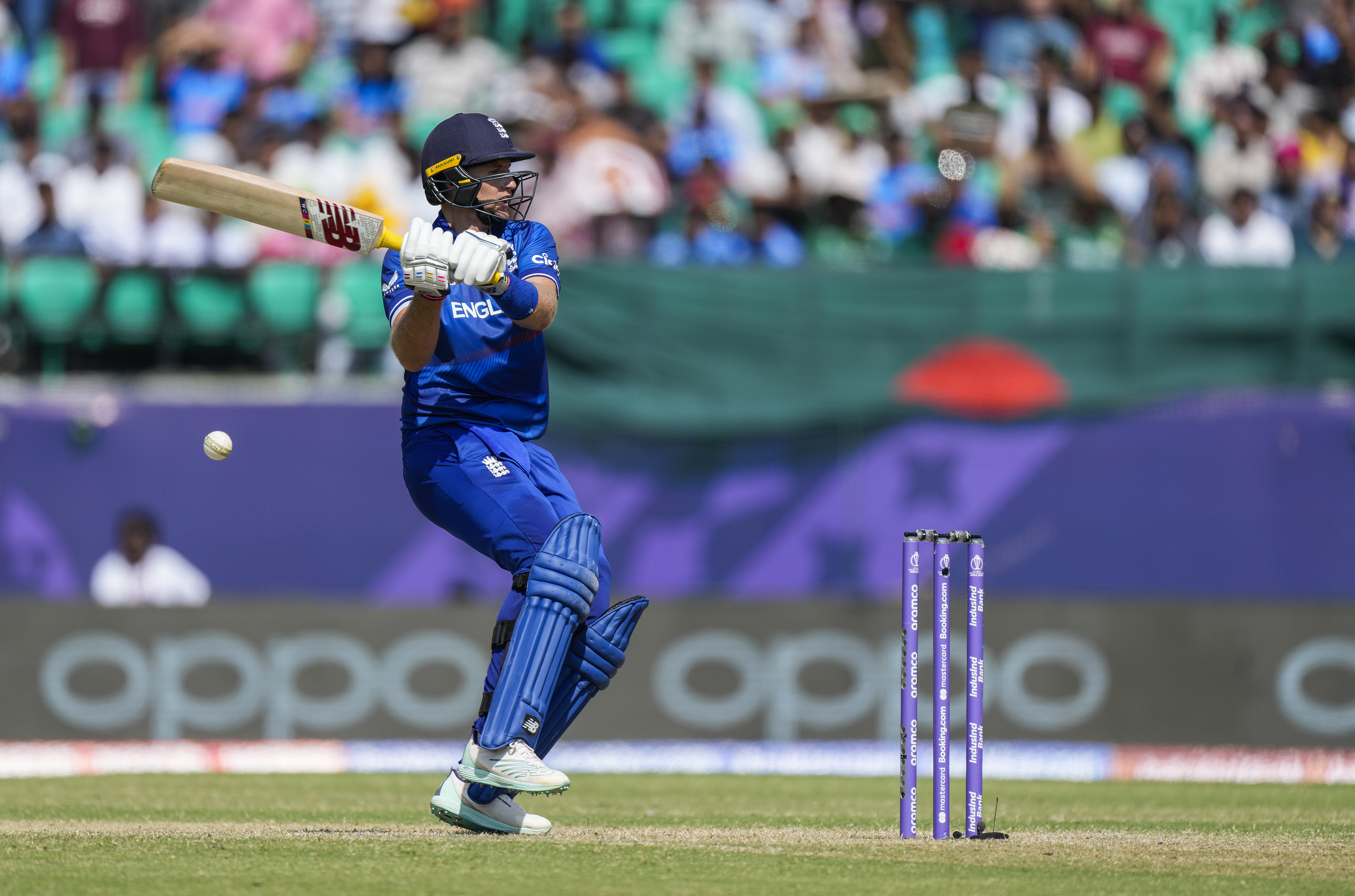 Joe Root in action against Bangladesh