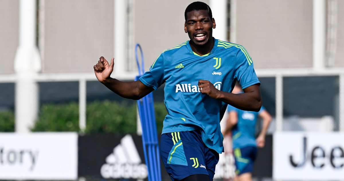 Pogba training