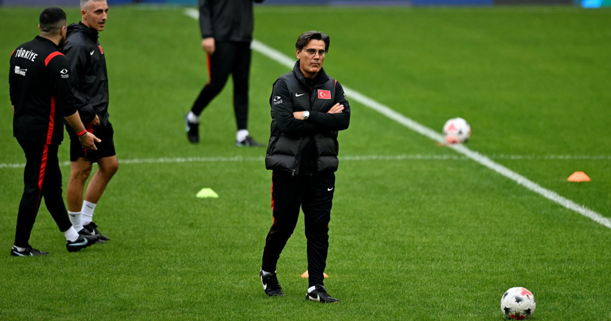 Turkey head coach Vincenzo Montella