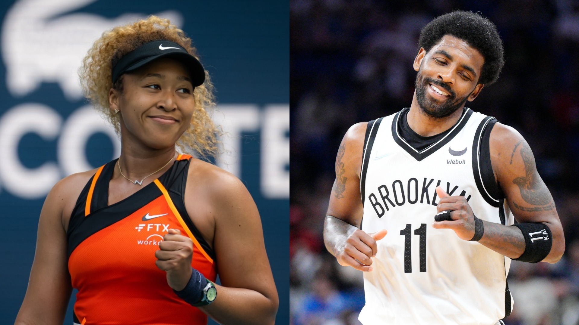 Kyrie Irving, Naomi Osaka'ya yeni ajansı Evolve'de basketbolculara yer olup olmadığını sordu.