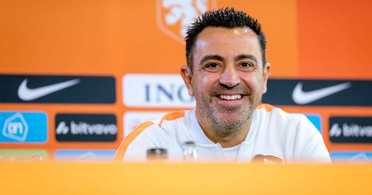 Xavi vows intensity and passion as he prepares for Netherlands debut against Germany