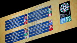 England will be in Group D at the 2023 Women's World Cup