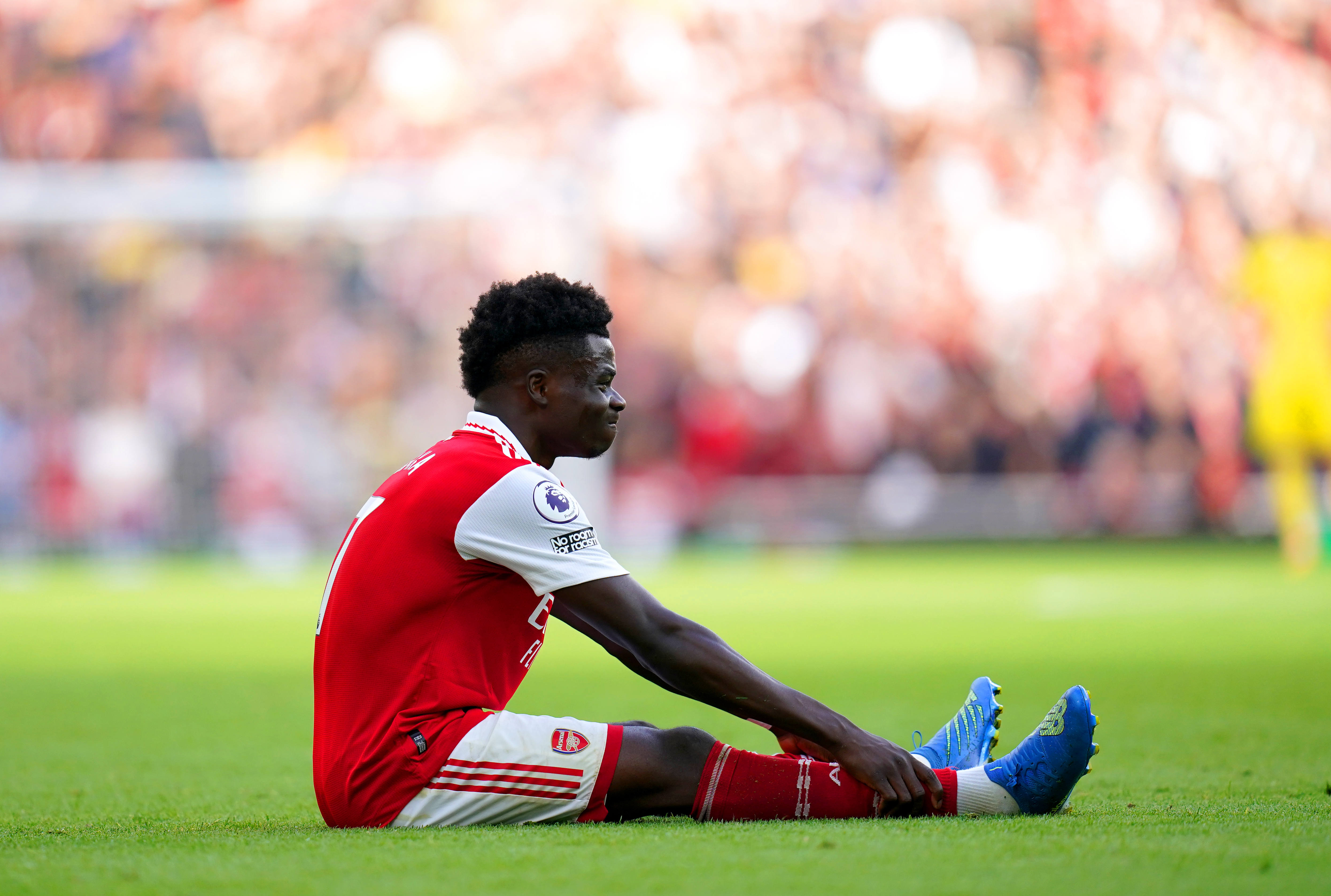 Bukayo Saka does not fear burnout and is keen to feature in every Arsenal match