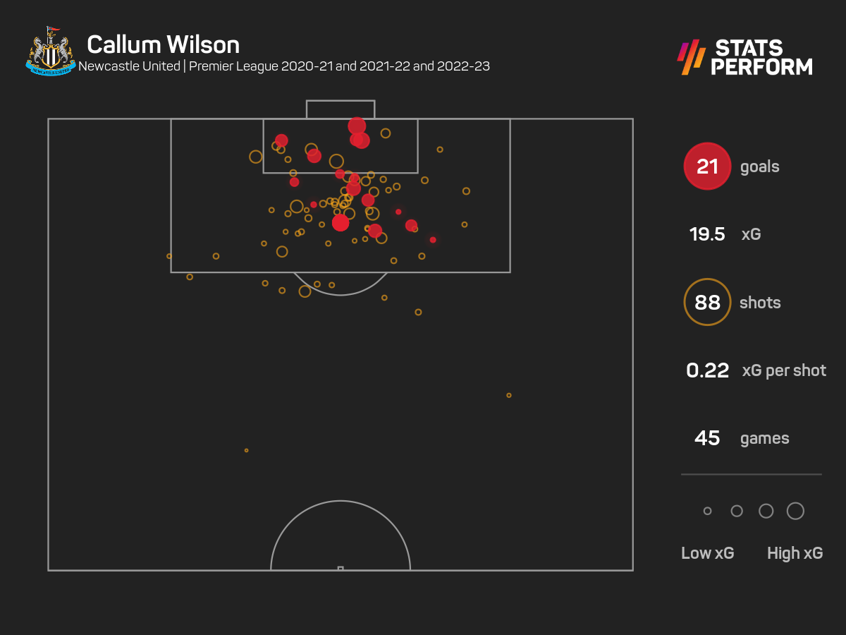 Callum Wilson stats