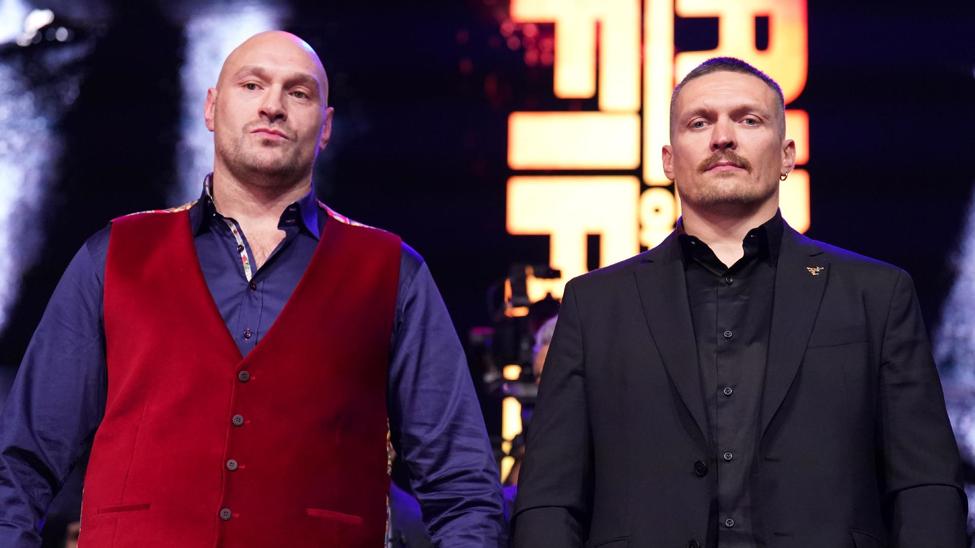 Oleksandr Usyk’s team seeking new Riyadh opponent after Tyson Fury postponement