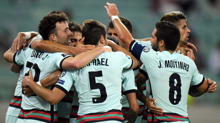 Portugal were utterly dominant as they coasted past Azerbaijan in Baku.