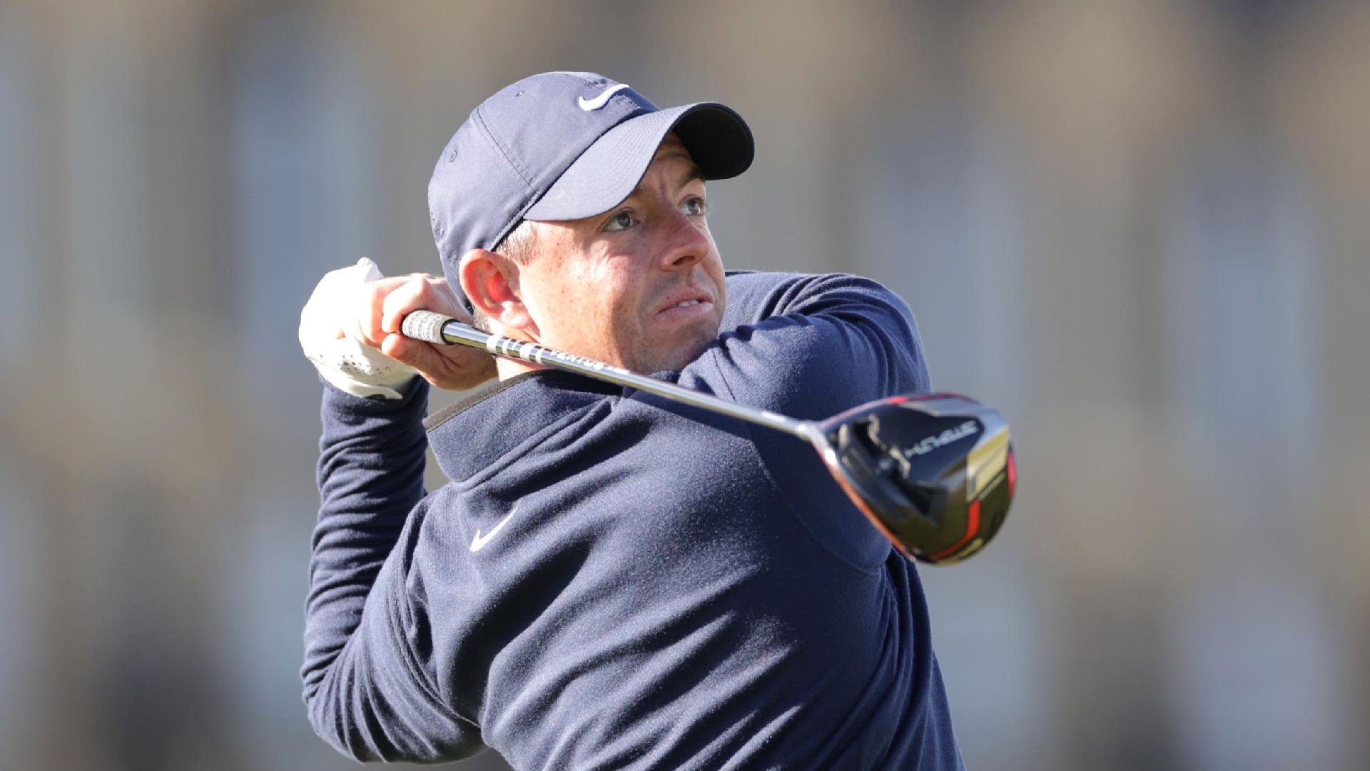 Rory McIlroy was set to address the media on Wednesday for the first time since the shock declaration of peace in golf’s civil war (PA)