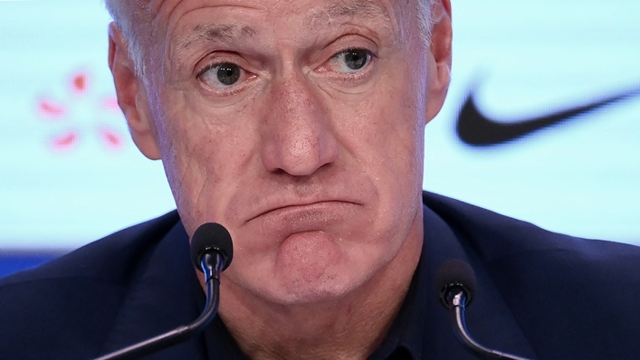 Didier Deschamps has been in a dispute with Karim Benzema