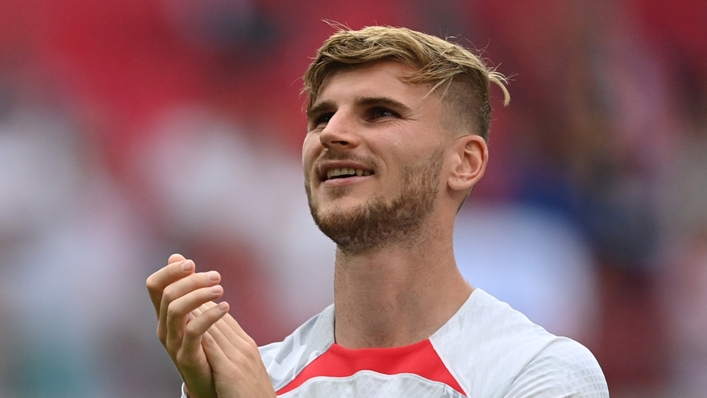 Timo Werner was on target for RB Leipzig last weekend