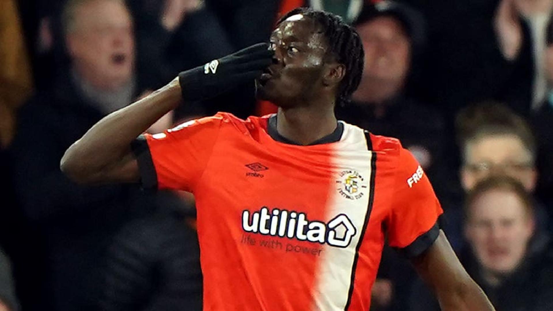 Luton move out of the relegation zone with thumping victory against Brighton