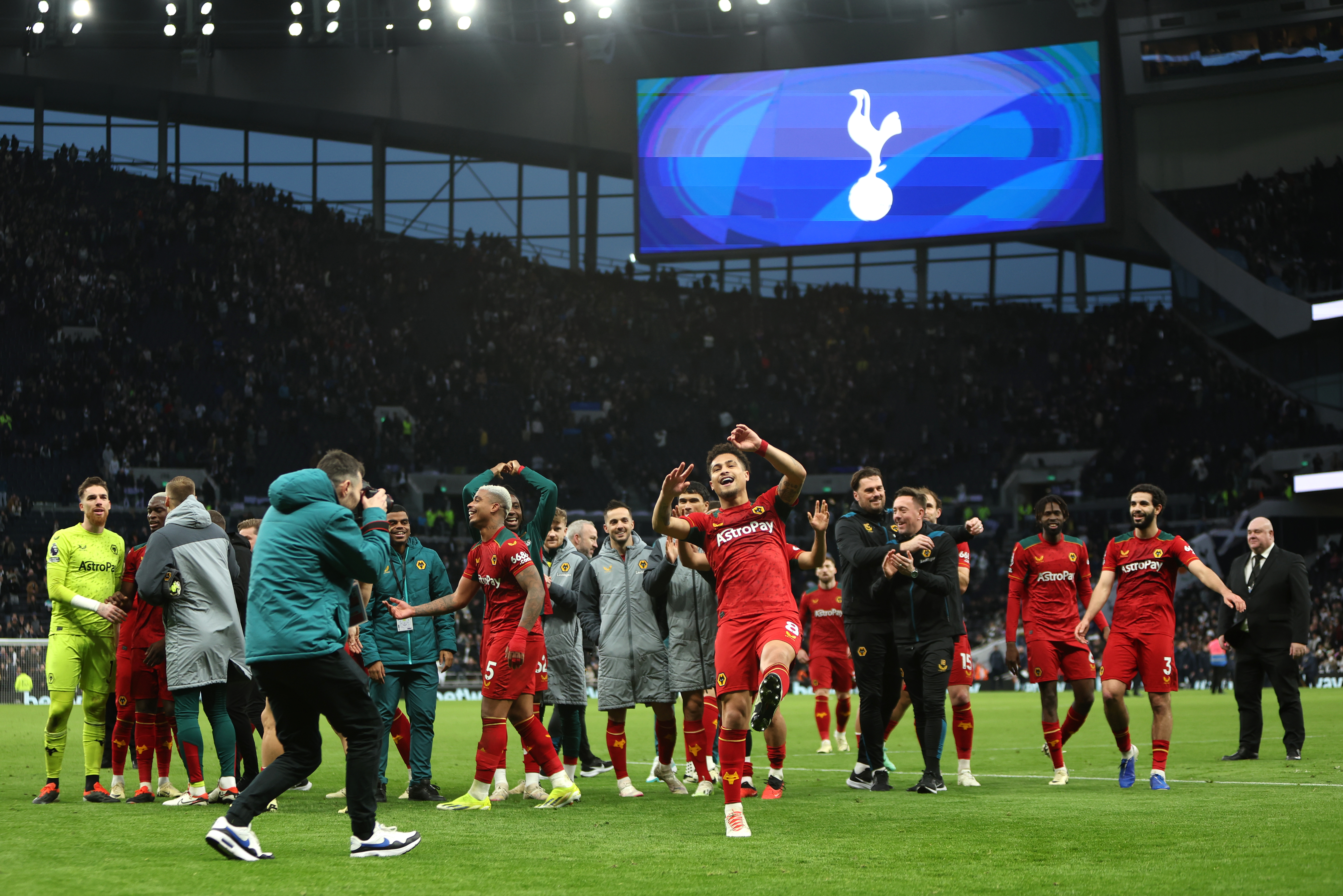 Wolves did the double over Tottenham