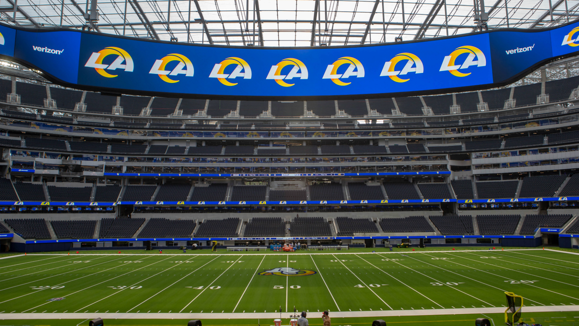 The LA Rams's SoFi Stadium