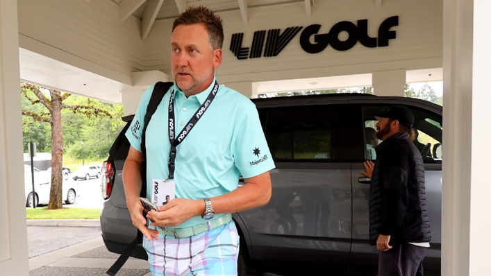 Ian Poulter has been outspoken against members of LIV Golf being banned from DP World Tour events