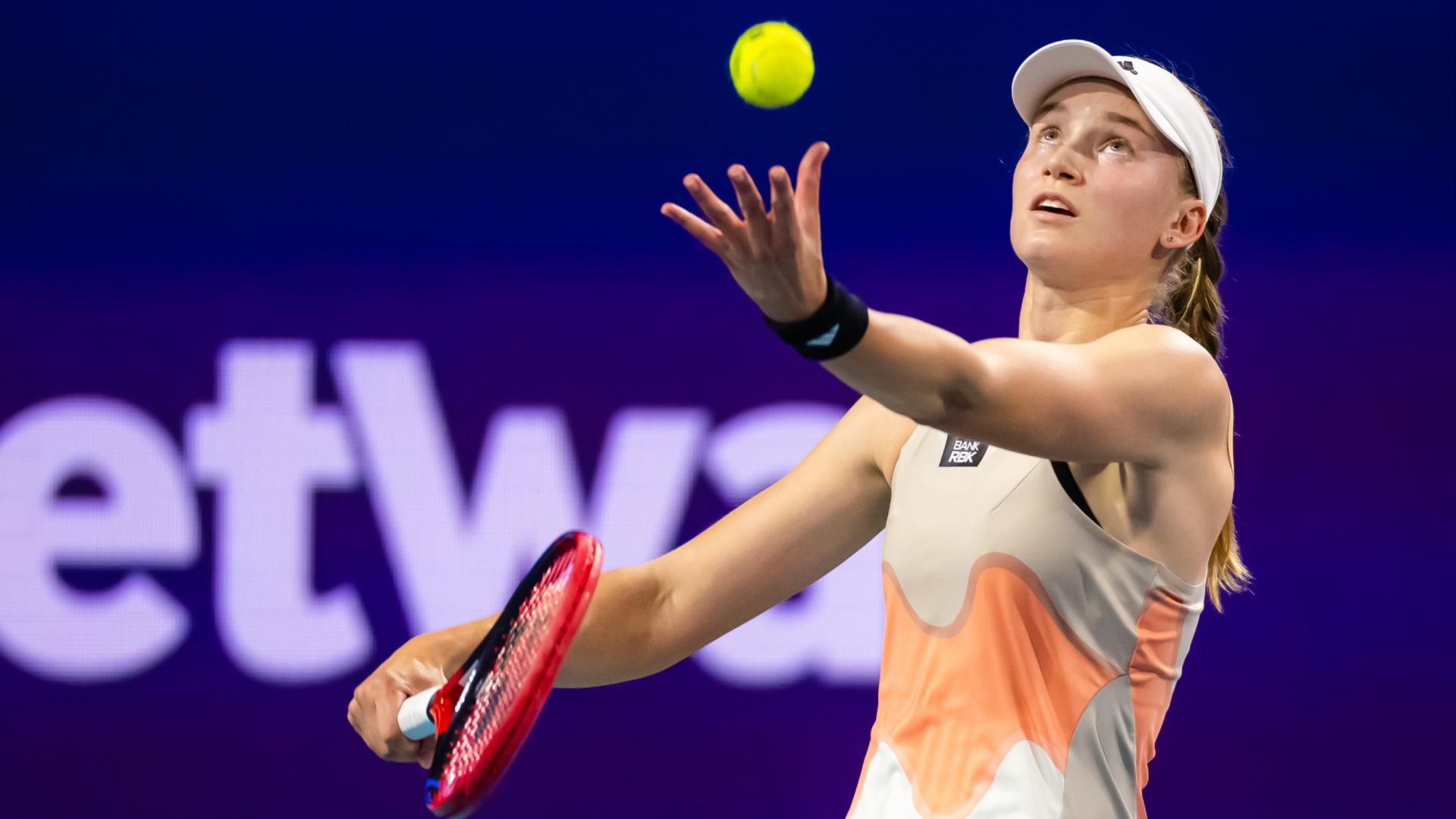 Elena Rybakina has had one of the best serving weeks of her life