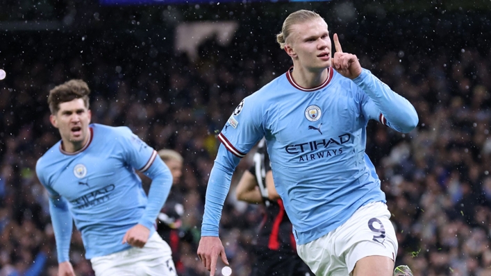 Erling Haaland ran rampant in Manchester City's win over RB Leipzig