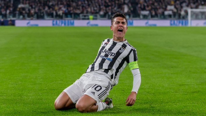 Paulo Dybala has been in red-hot form in the Champions League